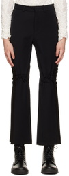 PONDER.ER SSENSE Exclusive Black Pinch Trousers