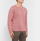 Inis Meáin - Deora Aille Slim-Fit Linen Sweater - Pink