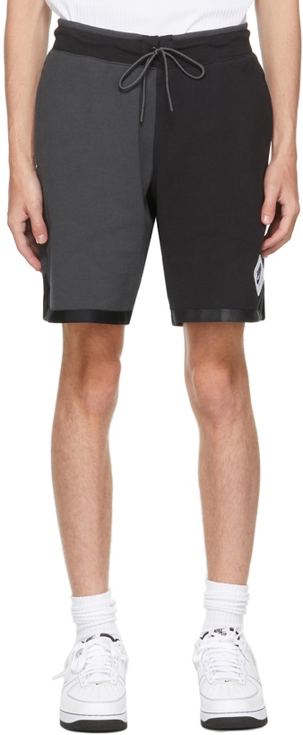 Photo: Nike Jordan Black & Grey Jumpman Classics Shorts