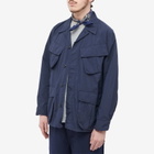 Universal Works Men's Recycled Nylon Jungle Jacket in Navy