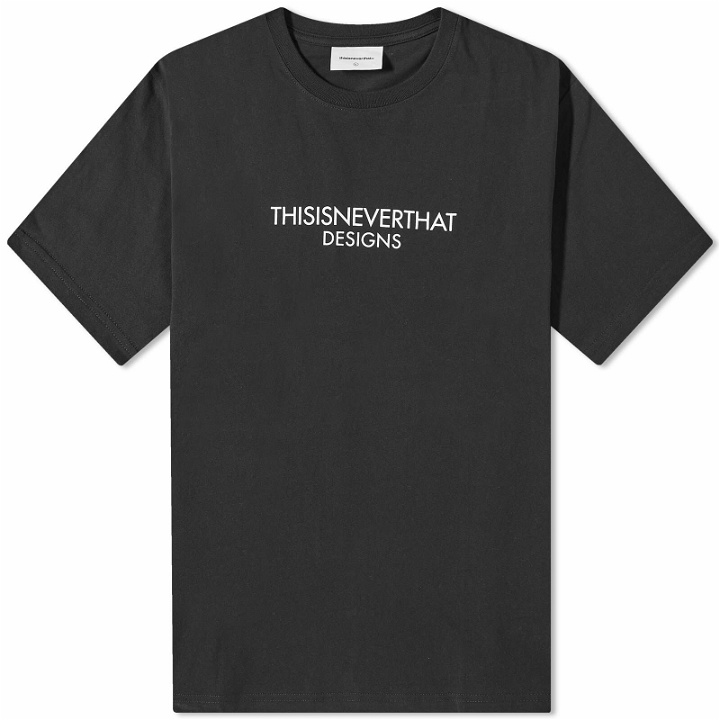 Photo: thisisneverthat Men's FR-Logo T-Shirt in Black