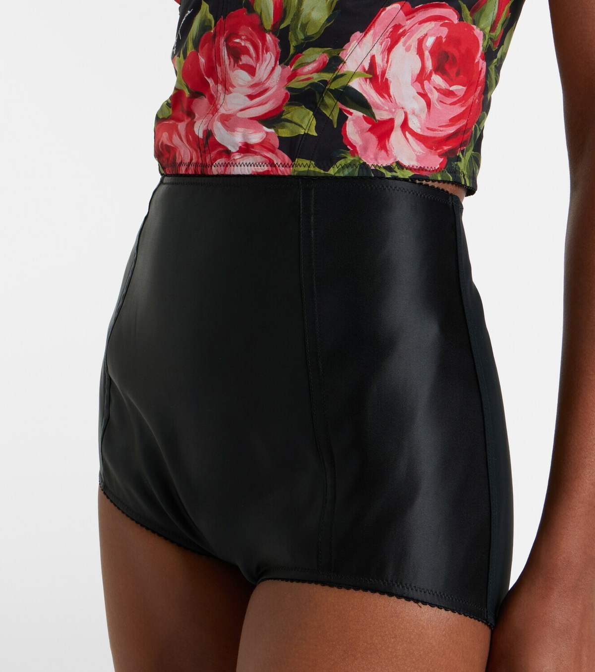 Dolce&Gabbana Satin micro shorts