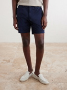 Onia - Straight-Leg Cotton-Blend Shorts - Blue