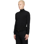 Marine Serre Black Moon Logo Knit Turtleneck