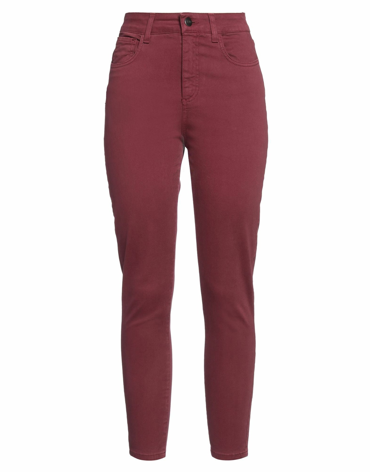 Jijil Womens Jeans Burgundy