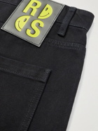 Raf Simons - Smiley Straight-Leg Jeans - Black