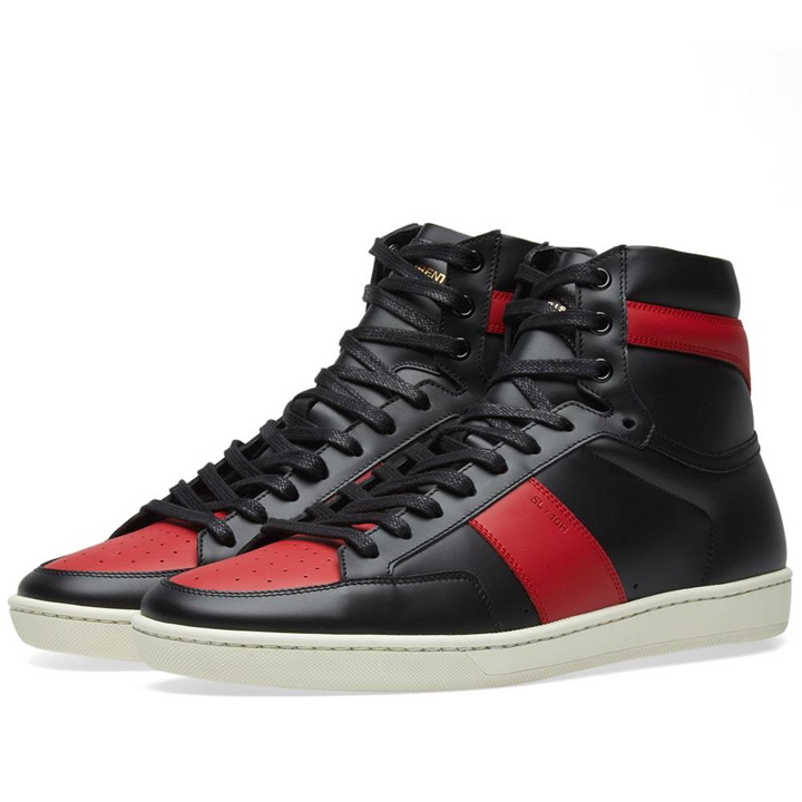 Photo: Saint Laurent SL-10H Court Classic Sneaker