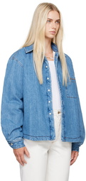 JACQUEMUS Blue Les Classiques 'La chemise Boulanger' Denim Shirt