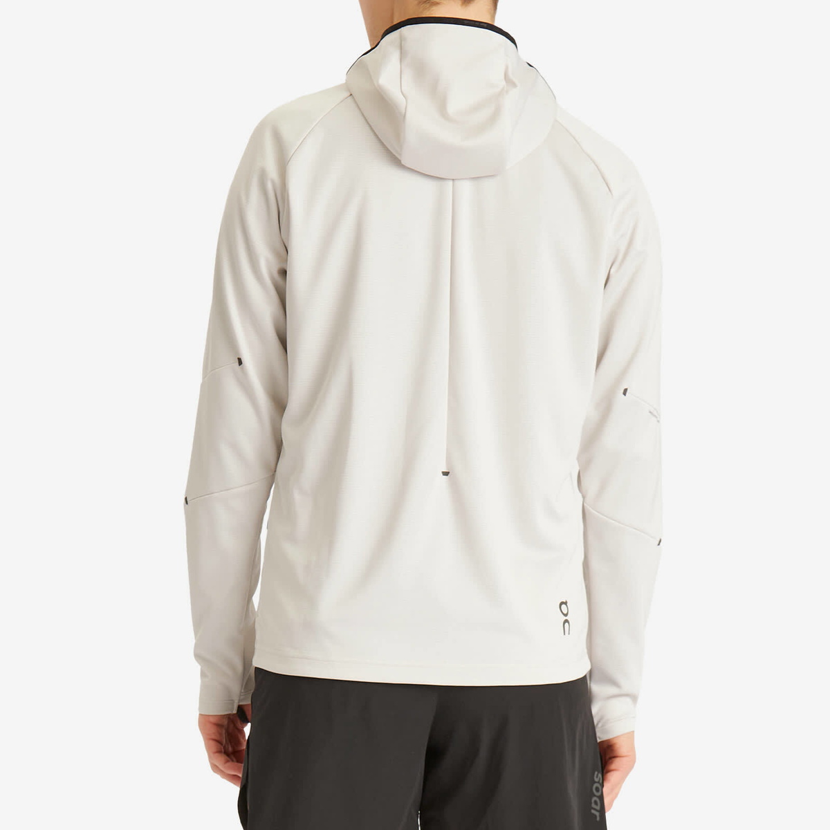 ON Men's Climate Zip Hoodie in Silver