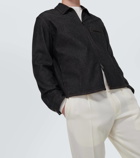 Zegna Cotton and cashmere overshirt