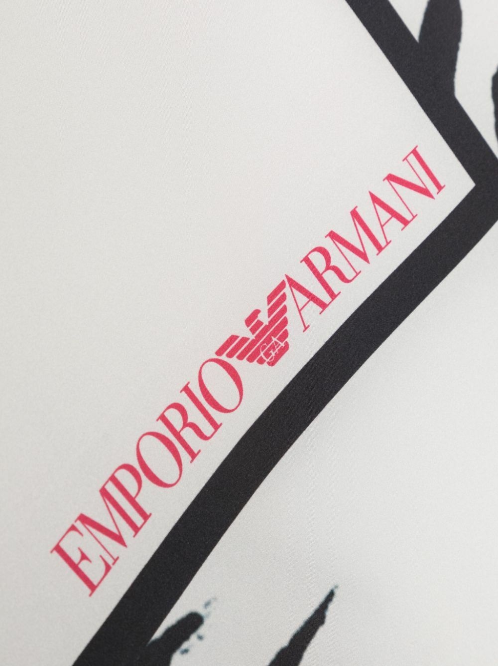 EMPORIO ARMANI - Printed Silk Foulard