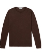 John Smedley - Hatfield Slim-Fit Sea Island Cotton Sweater - Brown
