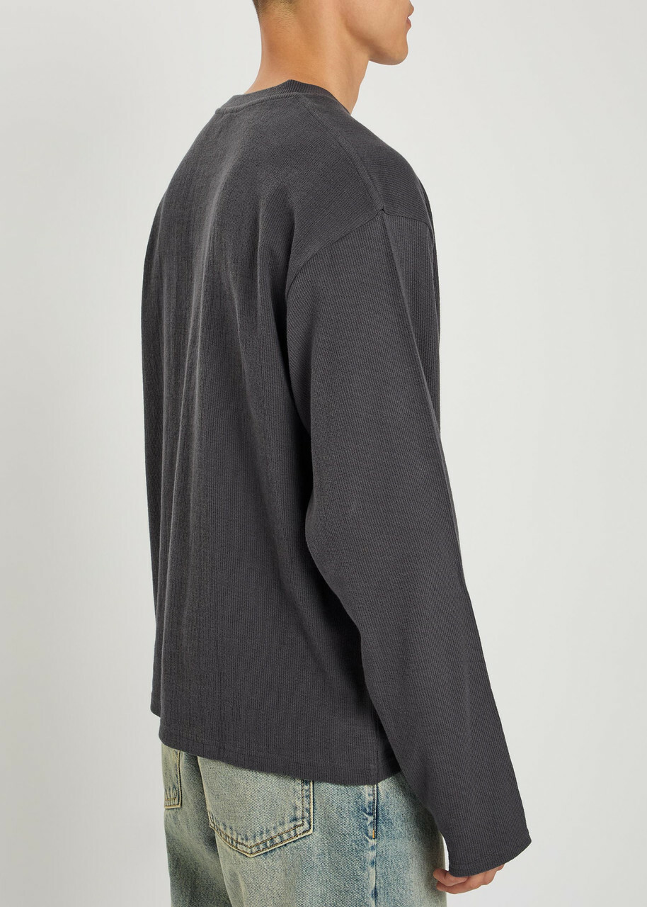 Won Hundred Steven Cotton-knit T-shirt Black