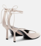 Victoria Beckham Eliza 75 leather sandals