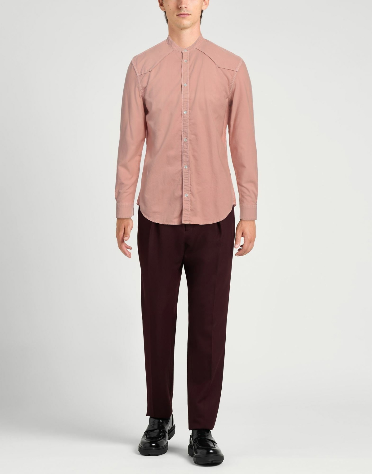 Dondup Mens Shirt in Salmon pink