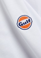 AN-Y1 Logo-embroidered Cotton T-shirt White