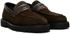 Paul Smith Brown Bishop Loafers