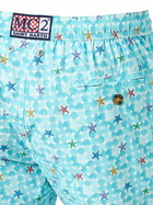 MC2 Saint Barth Man Stretch Fabric Comfort Swim Shorts With Sea Star Print