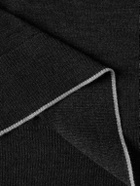 James Perse - Cashmere Polo Shirt - Black