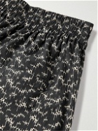 Marant - Vataya Printed Cotton-Poplin Shorts - Black