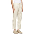 Boss Beige Tapered Trousers