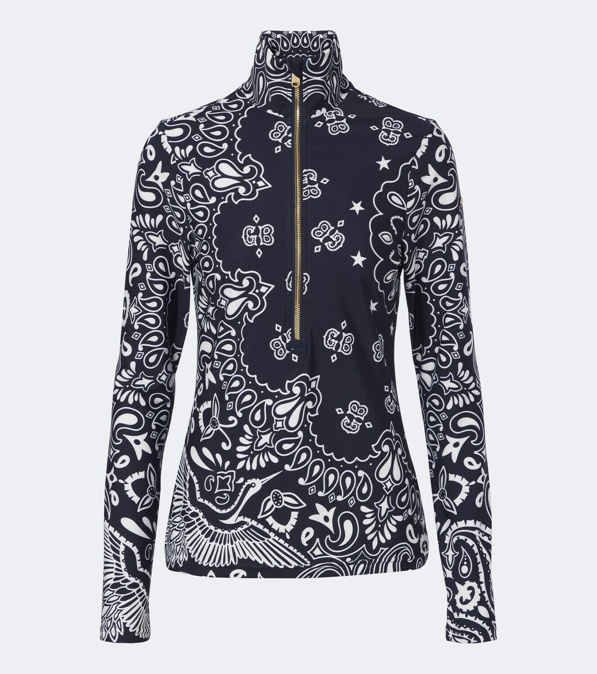 Goldbergh Tokiko paisley ski top