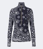 Goldbergh Tokiko paisley ski top