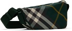Burberry Green Shield Crossbody Bag