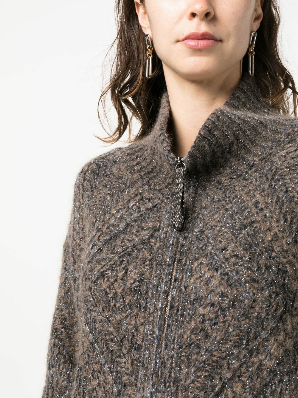 FABIANA FILIPPI - Wool Blend Cardigan Fabiana Filippi