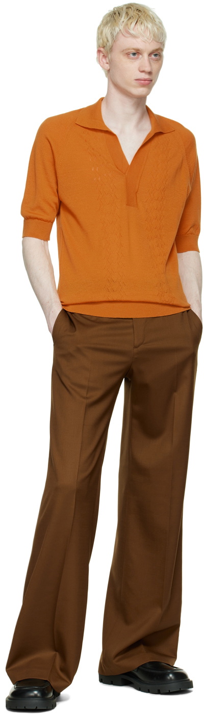 CMMN SWDN Brown Otto Trousers CMMN SWDN