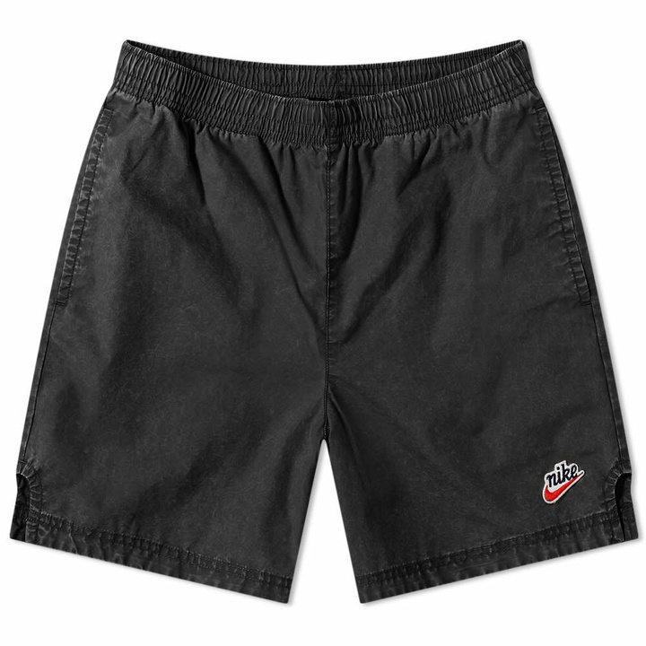 Photo: Nike Men's Heritage Washed Woven Short in Black