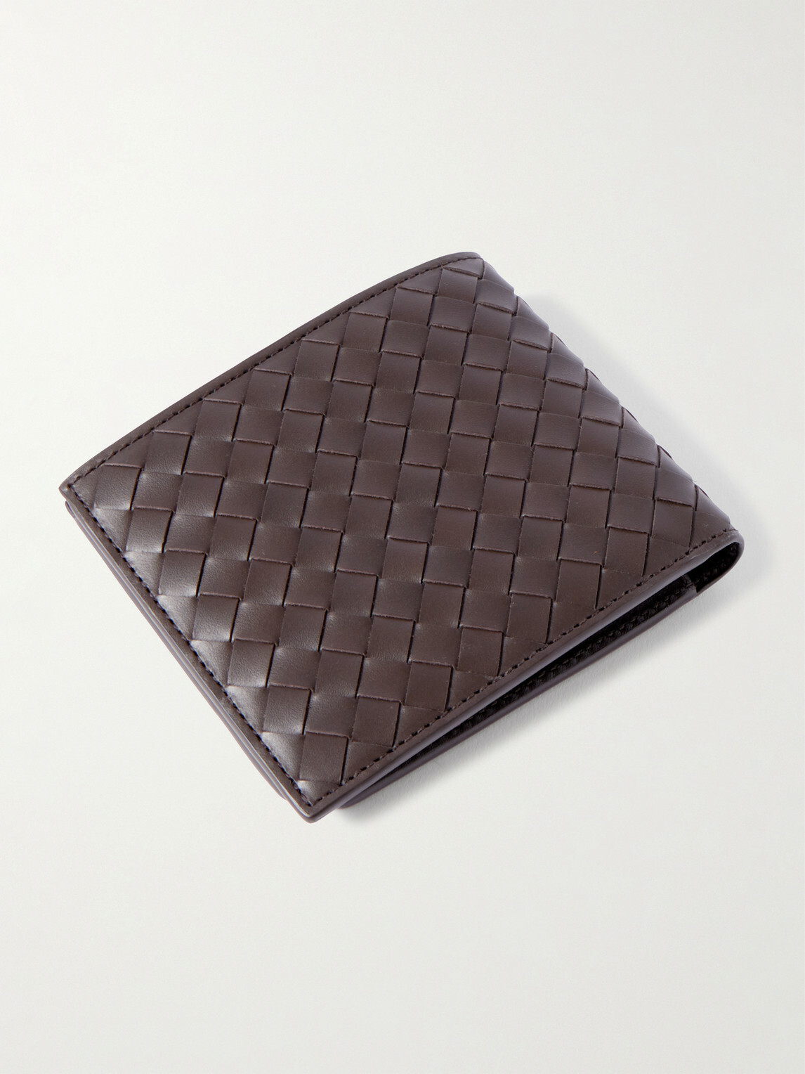 Bottega Veneta - Intrecciato Leather Billfold Wallet