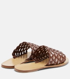 Souliers Martinez Estrella woven leather sandals