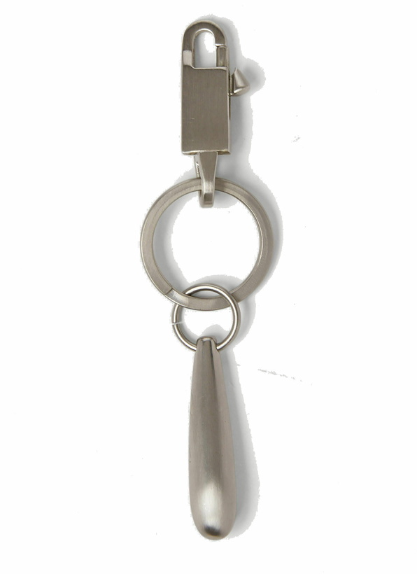 Photo: Teardrop Keychain in Silver