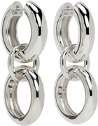 AGMES Silver Ava Hoop Earrings