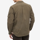 Norse Projects Men's Osvald Windbreaker Shirt in Ivy Green