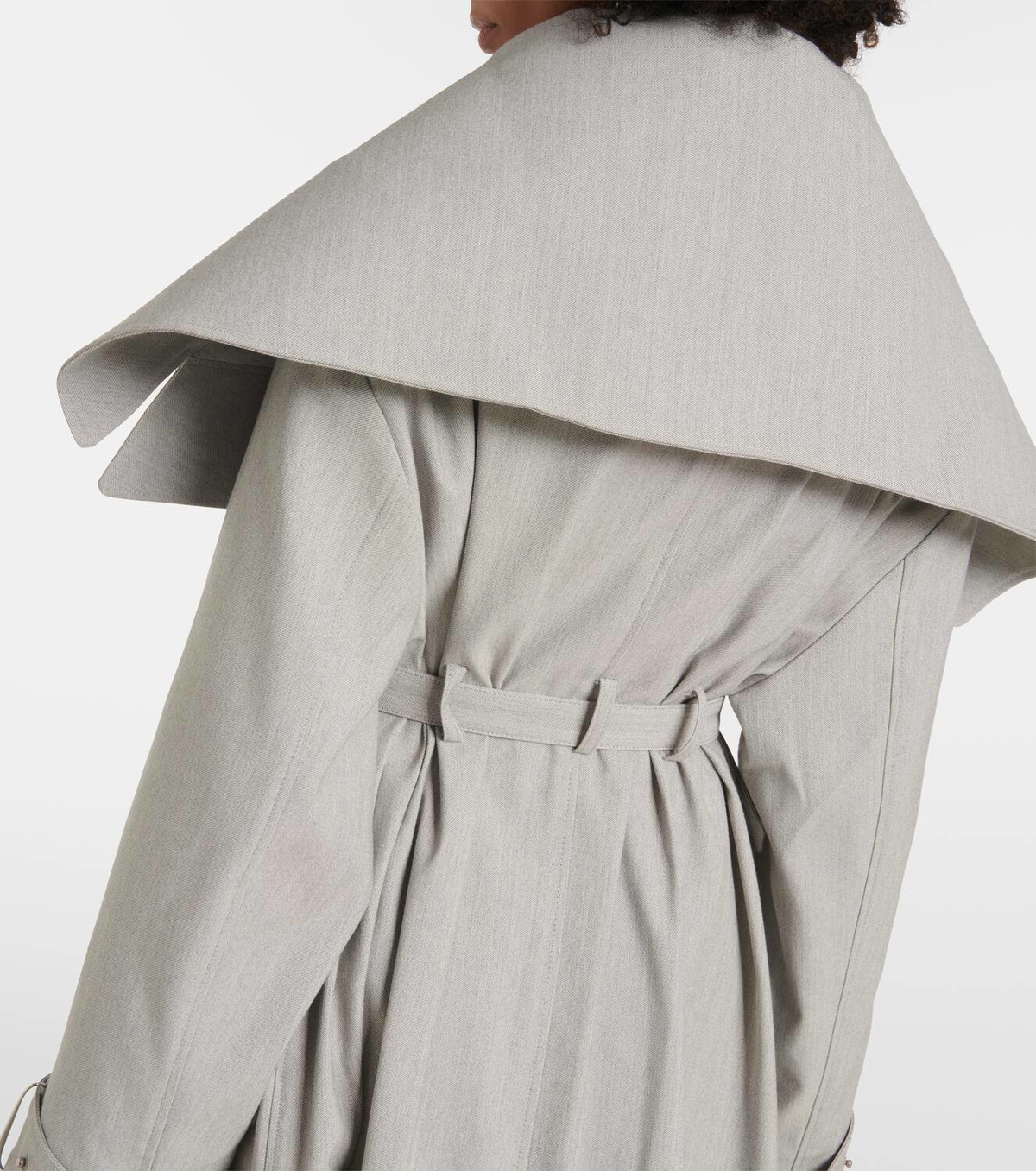 Jacquemus Le Trench Caruso oversized trench coat