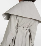 Jacquemus Le Trench Caruso oversized trench coat