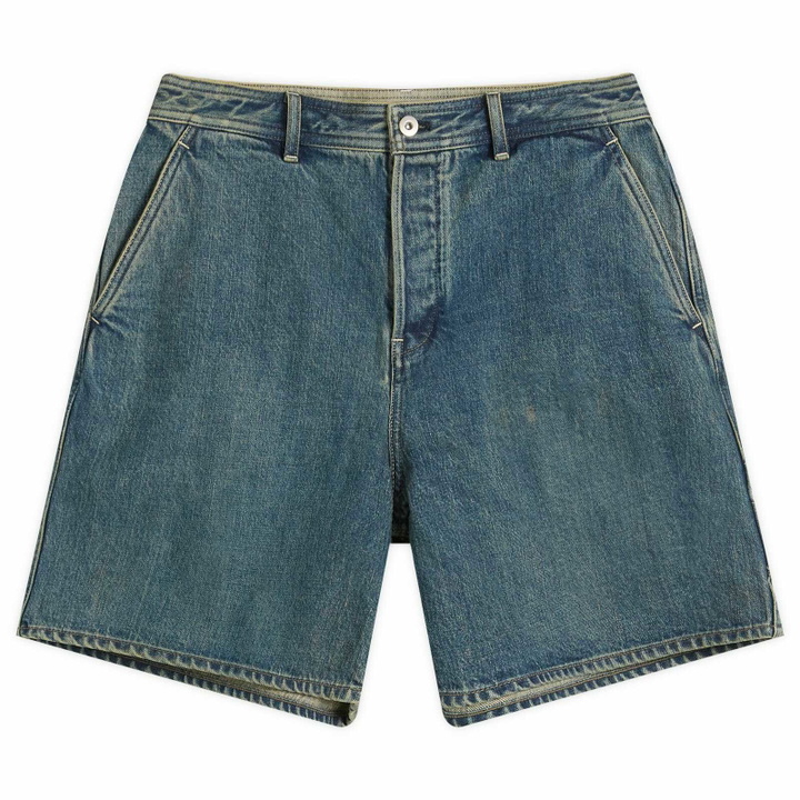 Photo: Jil Sander+ Men's Regular Fit 5 Pocket Denim Shorts in Blue
