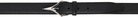 Mugler Black Spiky Leather Belt