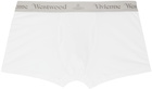 Vivienne Westwood Two-Pack White Cotton Boxers