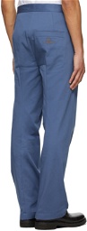 Vivienne Westwood Blue Organic Cotton Trousers