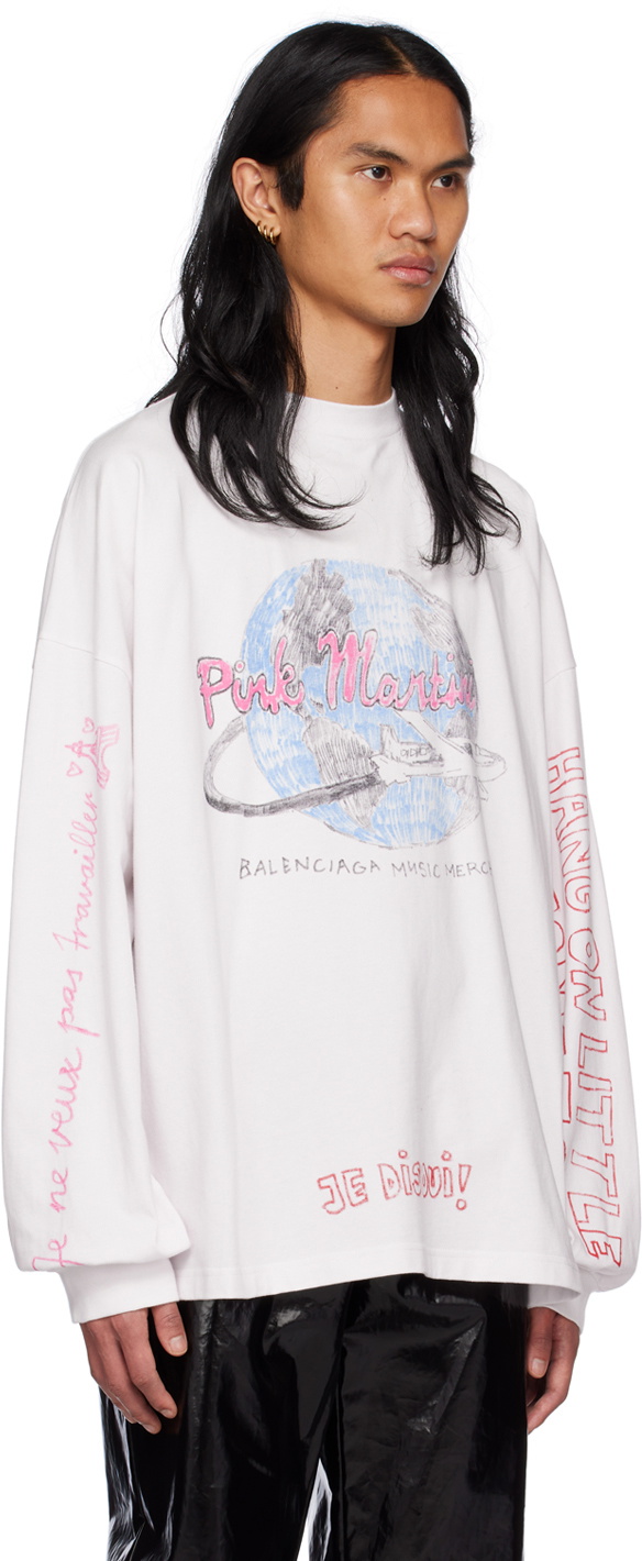 BALENCIAGA MUSIC MARTINI MERCH T-shirt | christiancouplecounselling.sg