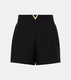 Valentino VGOLD wool and silk shorts