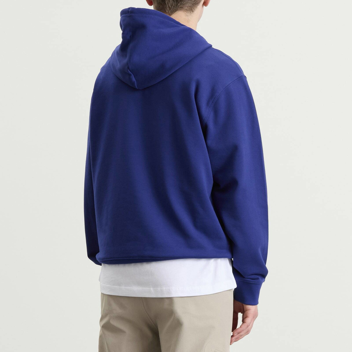 The North Face Men's Explorer Badges Relaxed Hoodie in Bold Blue