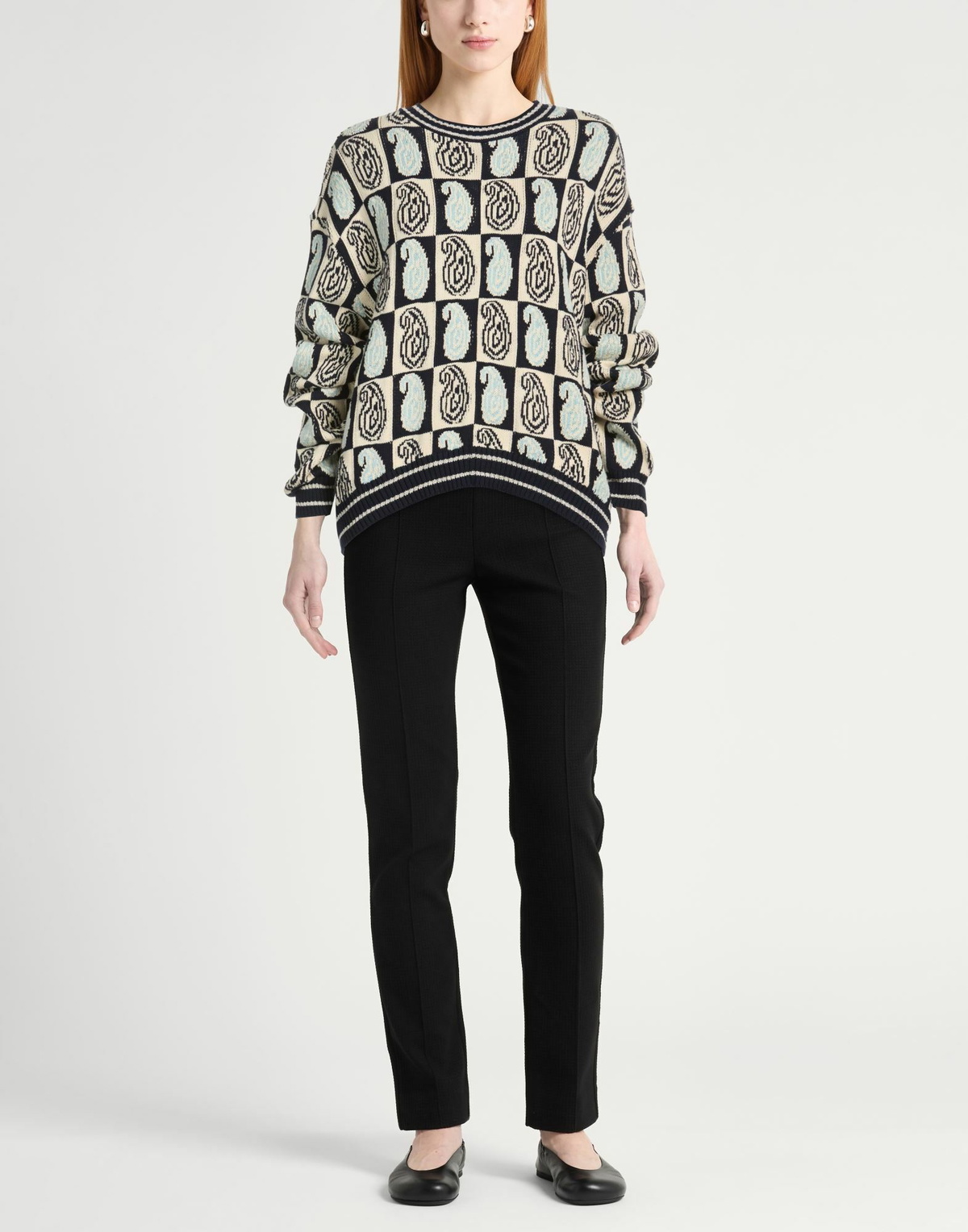 Etro Womens Sweater in Navy