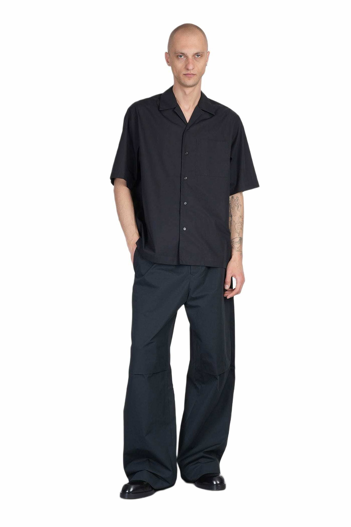 OAMC Shirt In Black Cotton
