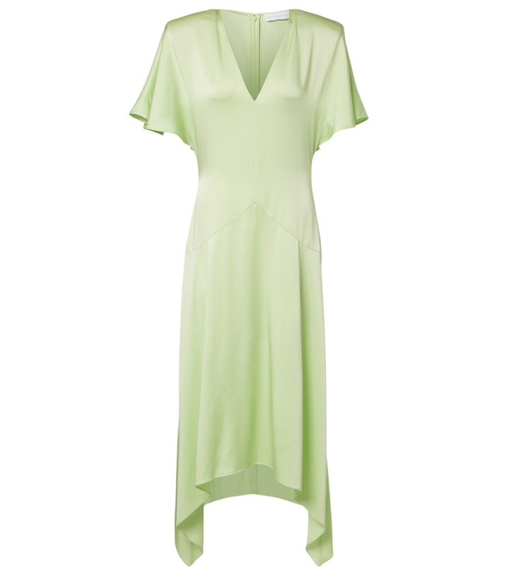 Photo: Stella McCartney Envers satin midi dress