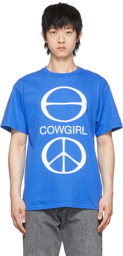Cowgirl Blue 1962 SSENSE Exclusive Blue Peace Treaty T-Shirt