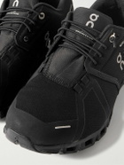 ON - Cloud 5 Waterproof Rubber-Trimmed Mesh Sneakers - Black